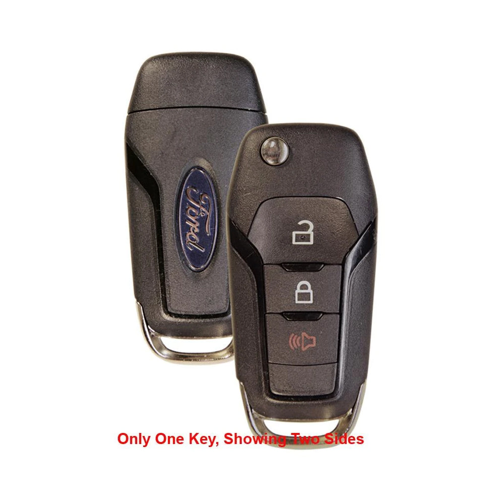 2015 - 2022 Ford Flip Key Fob 3B FCC#N5F-A08TAA, AKS Keys (New)