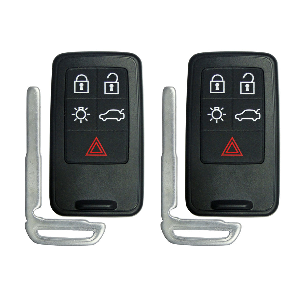 2007 - 2017 Volvo Smart Key Without PCC 5b FCC#KR55WK49264 (2 Pack)