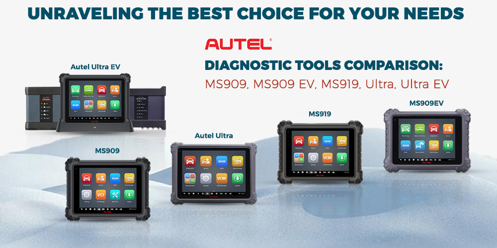 In-Depth Comparison of Autel Diagnostic Devices: Unveiling the Distinct Features