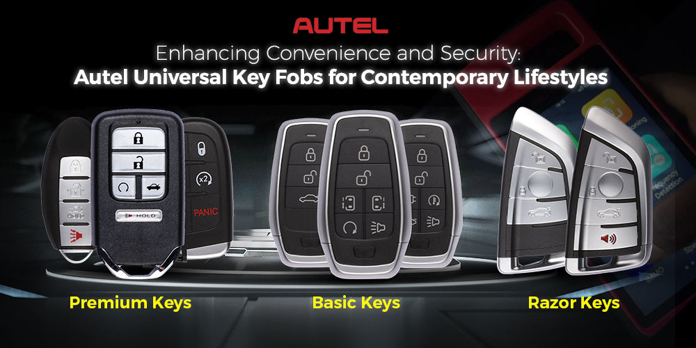 Enhancing Convenience and Security: Autel Universal Key Fobs for Contemporary Lifestyles