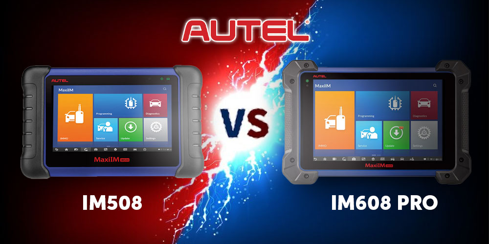 Key Difference Between Autel IM508 AND Autel IM608 PRO