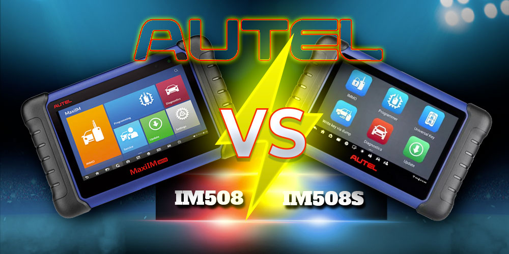 Difference Between Autel IM508 and Autel IM508S