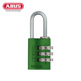 ABUS - 145/20 - Corrosion Resistant Solid Aluminum 3-Digit Code Combination Lock with Optional Finish