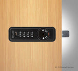 Codelocks KL15 Black Mechanical Optional Function KitLock with Optional Handing