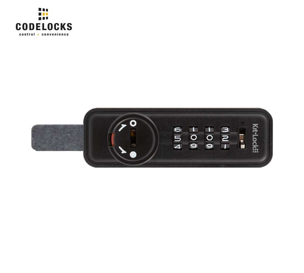 Codelocks KL15 Black Mechanical Optional Function KitLock with Optional Handing