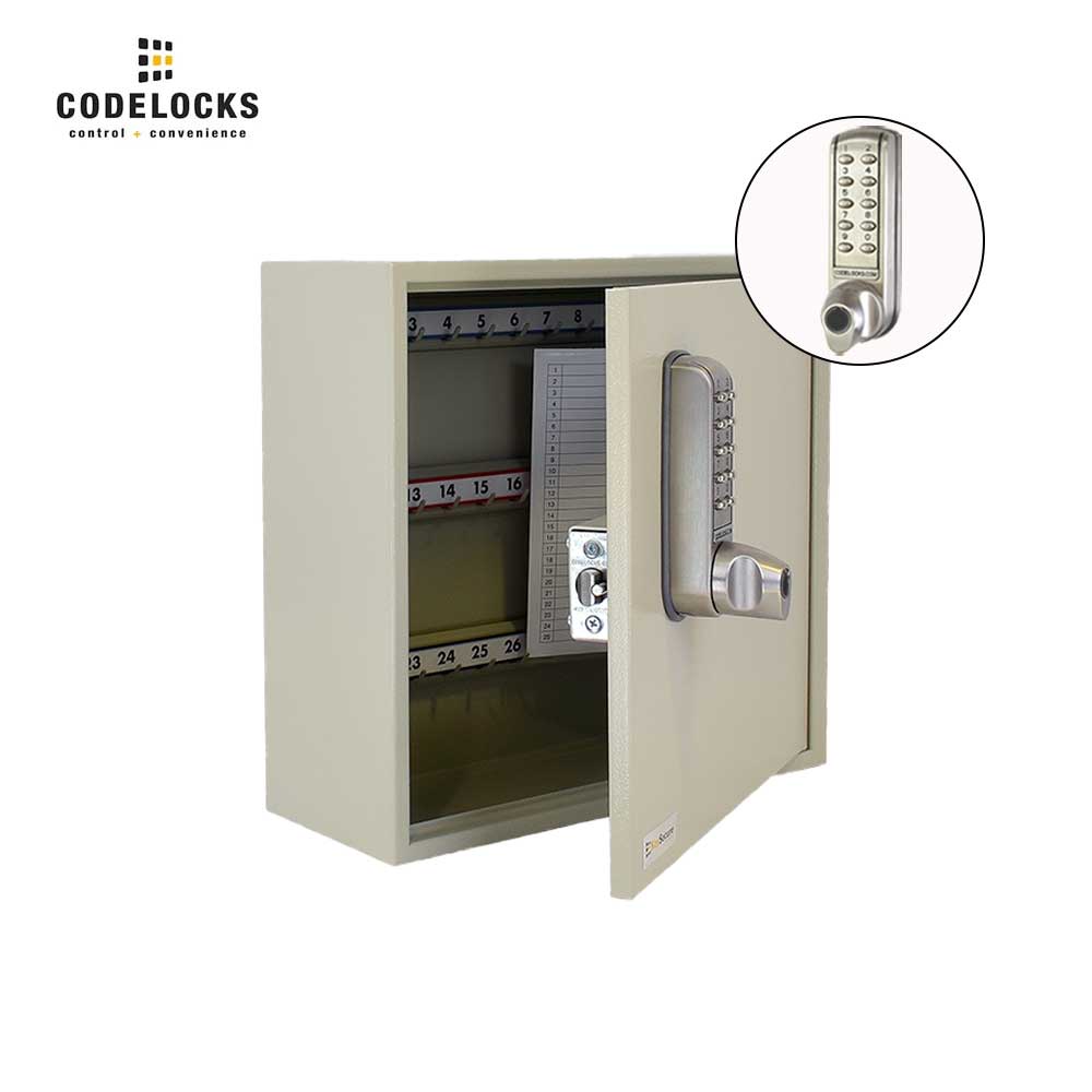 Codelocks Optional Hook Extra Secure Key Cabinet with CL2255 Series Electronic Locks