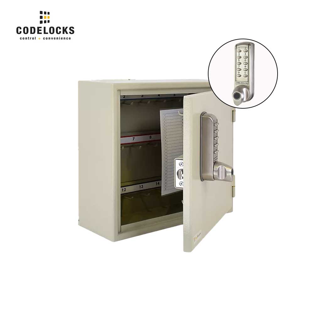 Codelocks Optional Hook Extra Secure Padlock Cabinet with CL2255 Series Electronic Locks