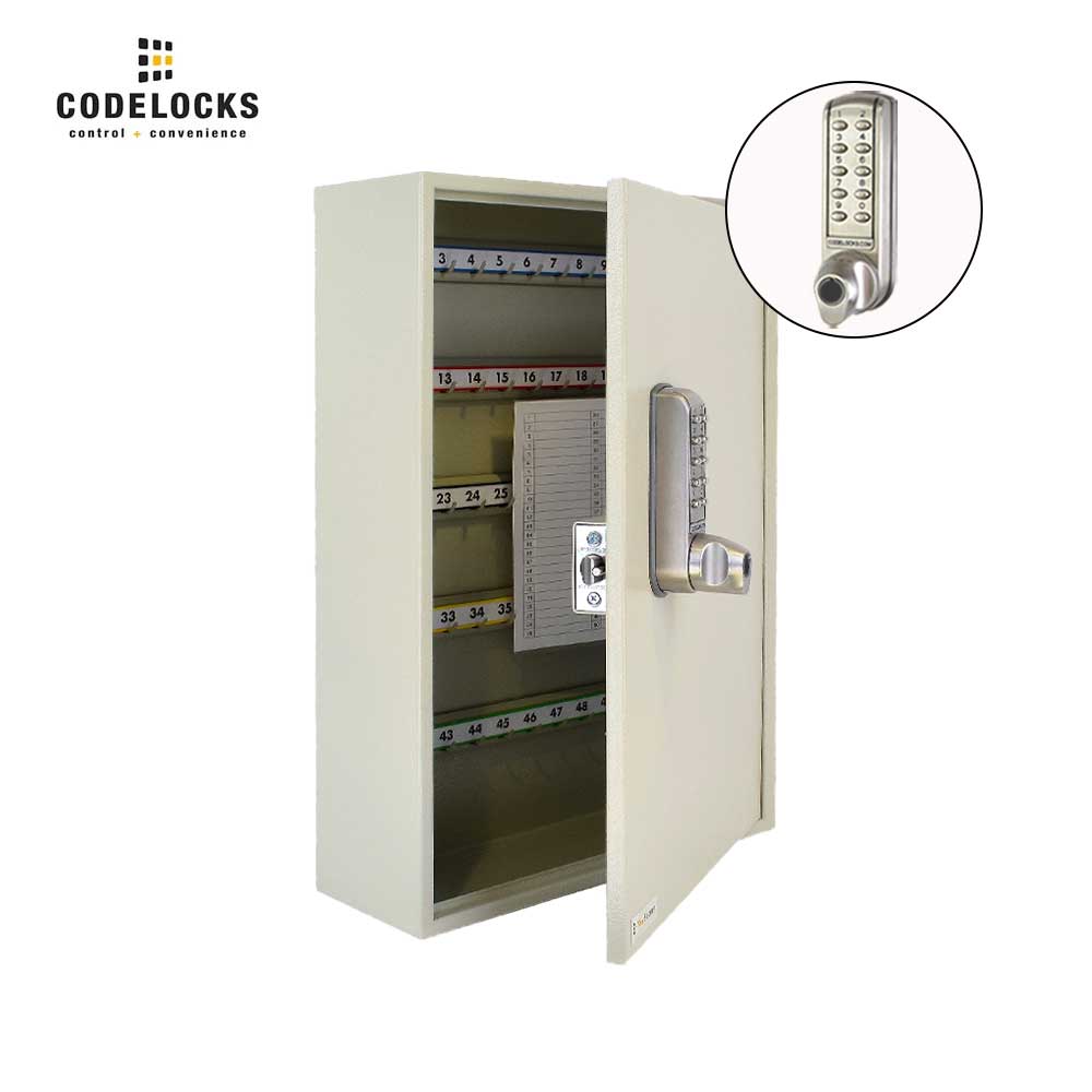 Codelocks Optional Hook Extra Secure Key Cabinet with CL2255 Series Electronic Locks