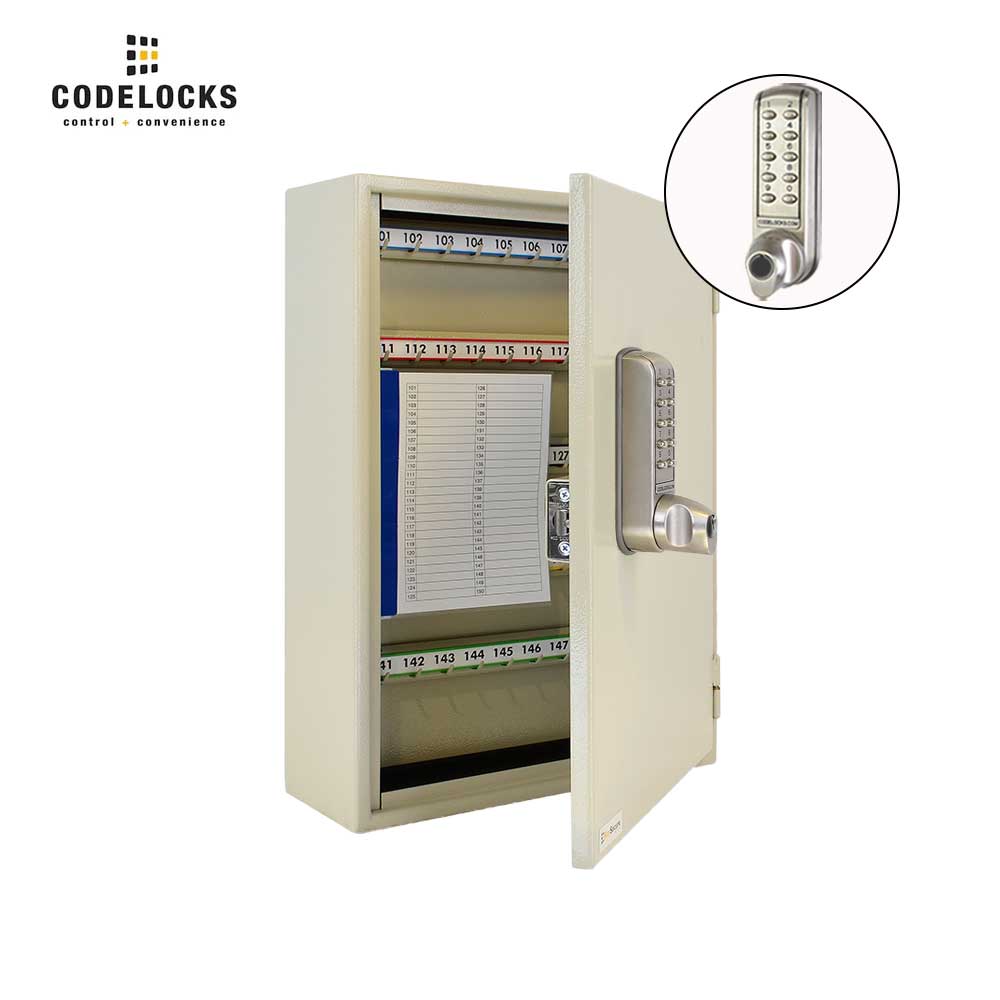 Codelocks Optional Hook Extra Secure Key Cabinet with CL2255 Series Electronic Locks