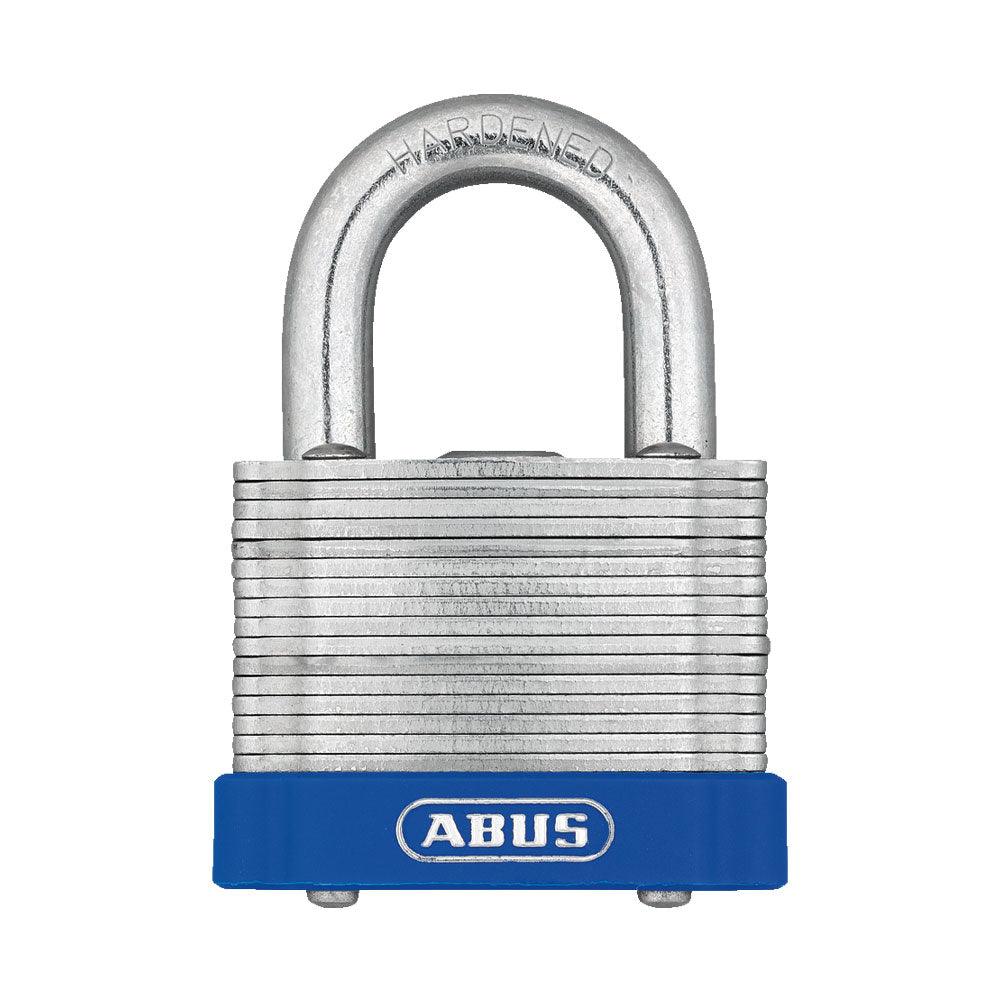 ABUS - 41/50 - Extreme Corrosion Resistant Rustproof Laminated Steel Padlock with Optional Keying - 2-3/32 Inch Width