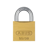 ABUS - 55/30 - Self-Locking Solid Brass Padlock with Optional Keying - 1-9/64 Inch Width