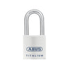 ABUS - 80TI/40HB40 - Extreme Corrosion Resistant Titalium Padlock with Optional Keying - 1-37/64 Inch Width