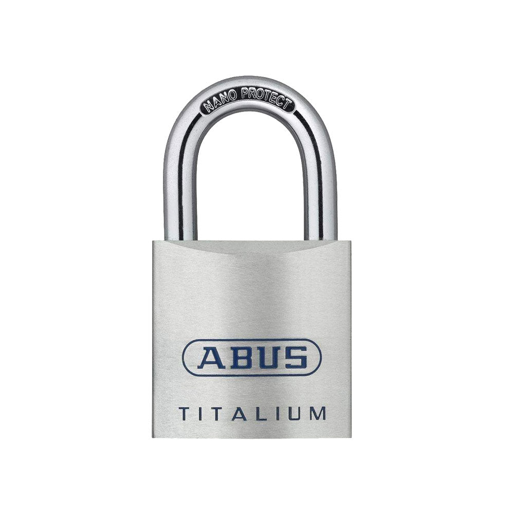 ABUS - 80TI/45 - Extreme Corrosion Resistance Titalium Padlock with Optional Keying - 1-49/64 Inch Width