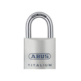 ABUS - 80TI/45 - Extreme Corrosion Resistance Titalium Padlock with Optional Keying - 1-49/64 Inch Width