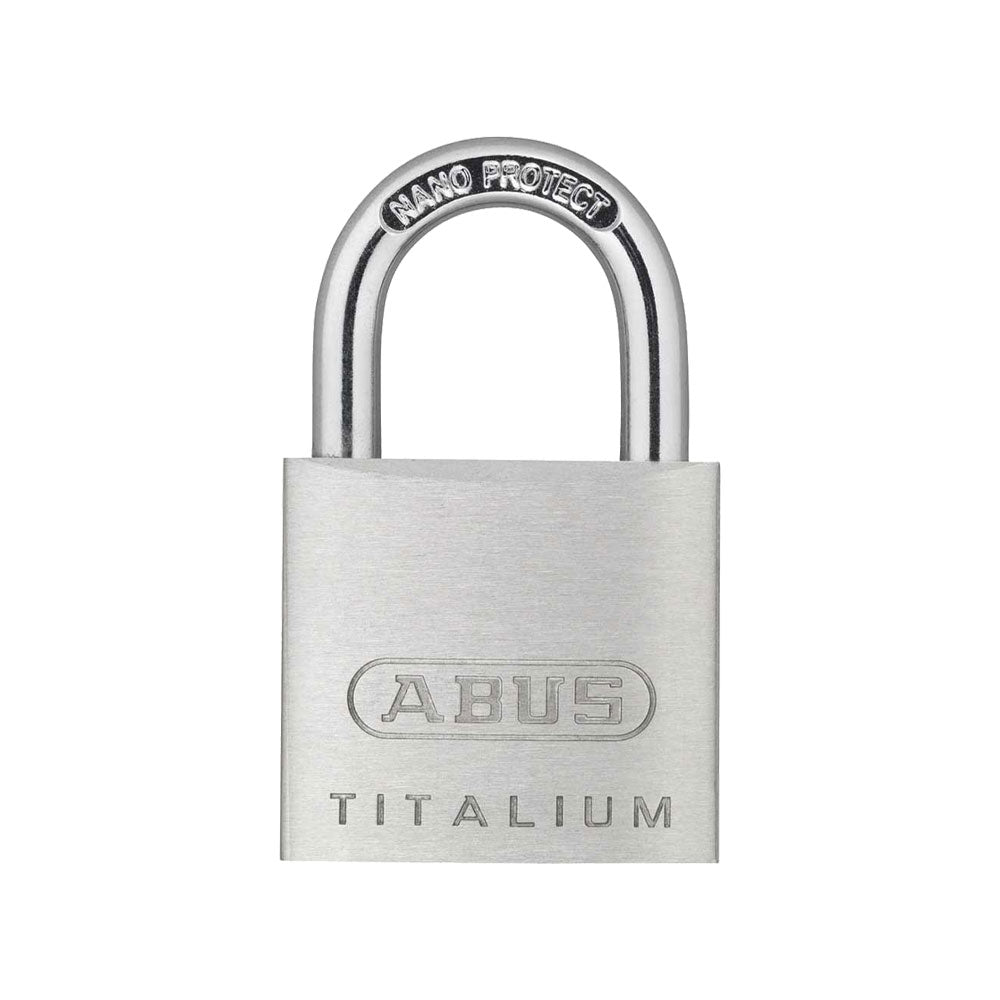 ABUS - 64TI/30 - Extreme Corrosion Resistant Titalium Padlock with Optional Keying - 1-3/16 Inch Width