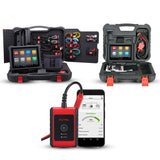 Autel - MaxiSys Ultra Automotive Diagnostic Tablet Bundle with MaxiCheck MX808S Diagnostic Scan Tool and BT506 Battery