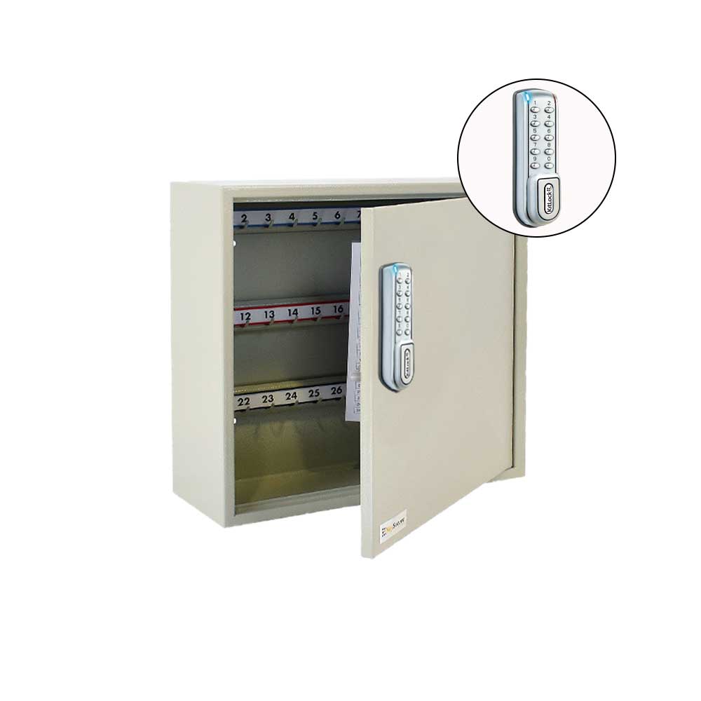 Codelocks Optional Hook Key Cabinet with KL1200 SG Kitlock