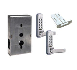 Codelocks CL410 Mechanical, Medium Duty, Stainless Steel, Back to Back, Tubular Latchbolt Gate Box Kit