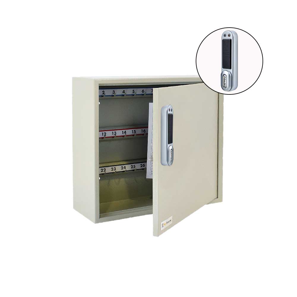 Codelocks Optional Hook Key and Padlock Cabinet with KL1000 RFID Kitlock