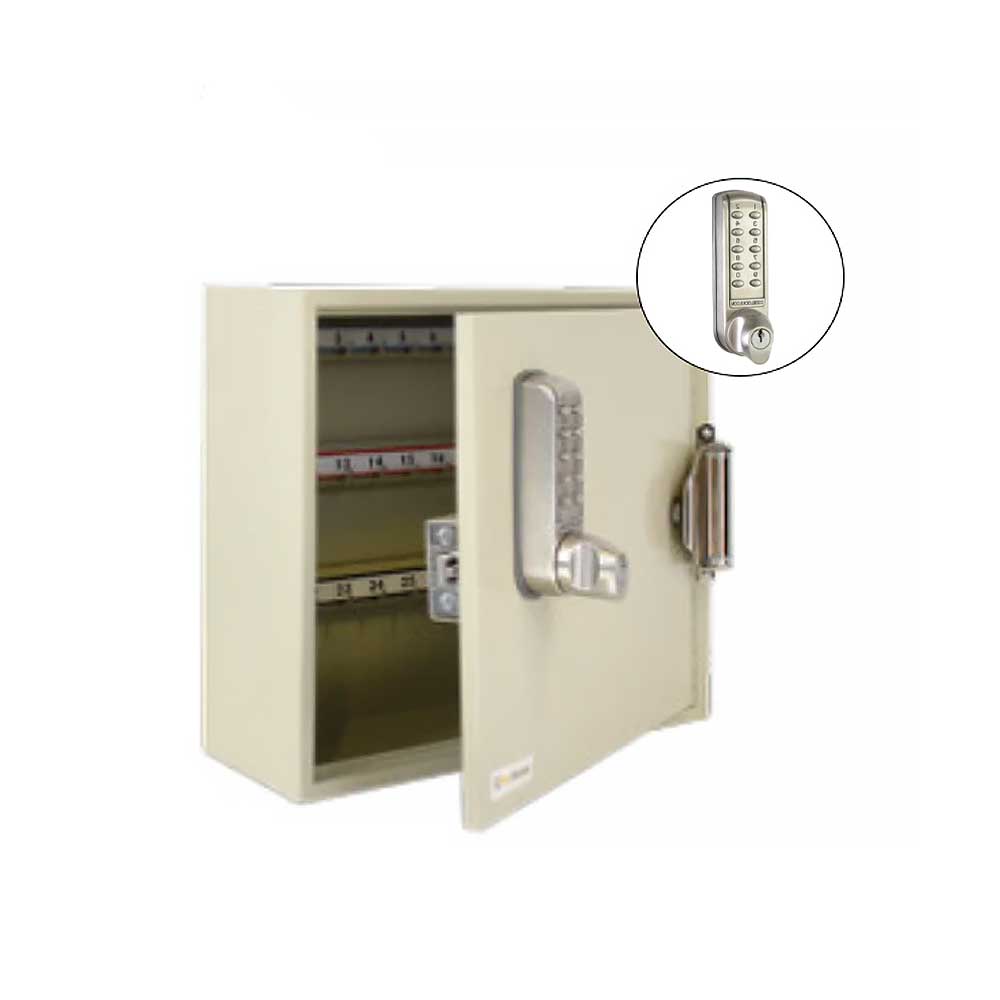 Codelocks Optional Hook Self-Closing Padlock Cabinet with CL2255 BS Electronic Lock