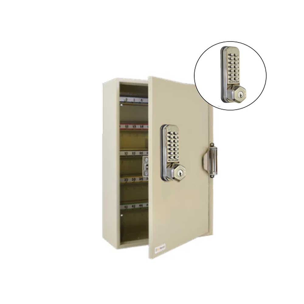 Codelocks Optional Hook Self-Closing Key Cabinet with CL255K SS Mechanical Lock