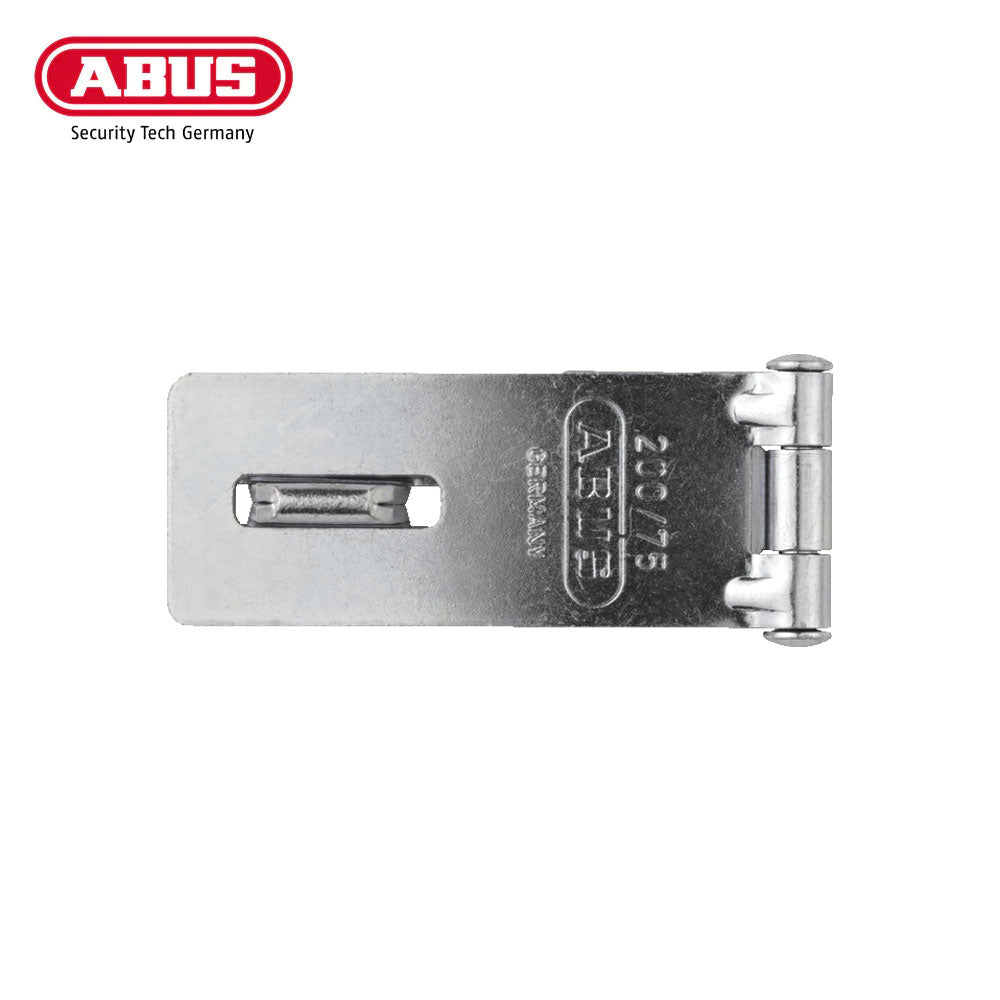 ABUS - 200/75 - 200/95 - 200/135 - Corrosion-proof Durable Standard Steel Hasp with Optional Sizing