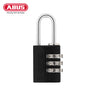 ABUS - 145/20 - Corrosion Resistant Solid Aluminum 3-Digit Code Combination Lock with Optional Finish