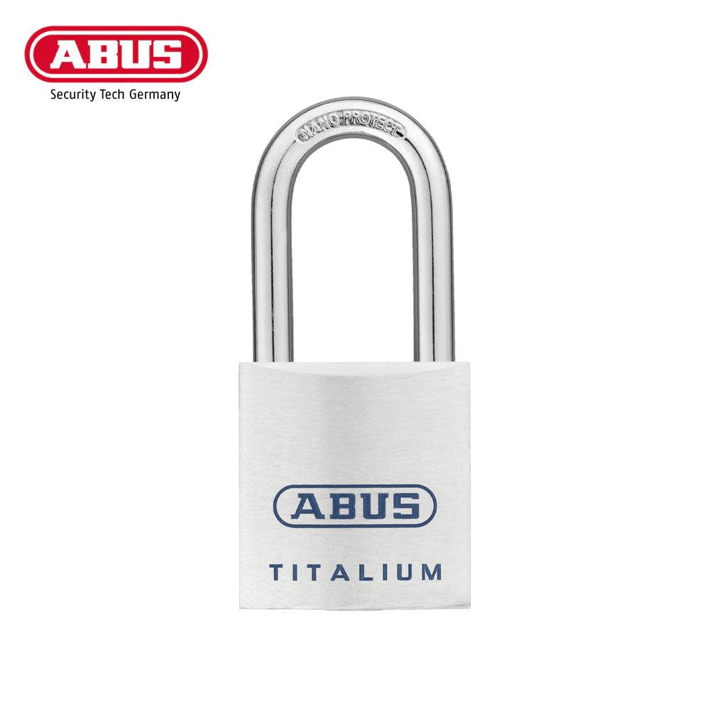 ABUS - 80TI/40HB40 - Extreme Corrosion Resistant Titalium Padlock with Optional Keying - 1-37/64 Inch Width