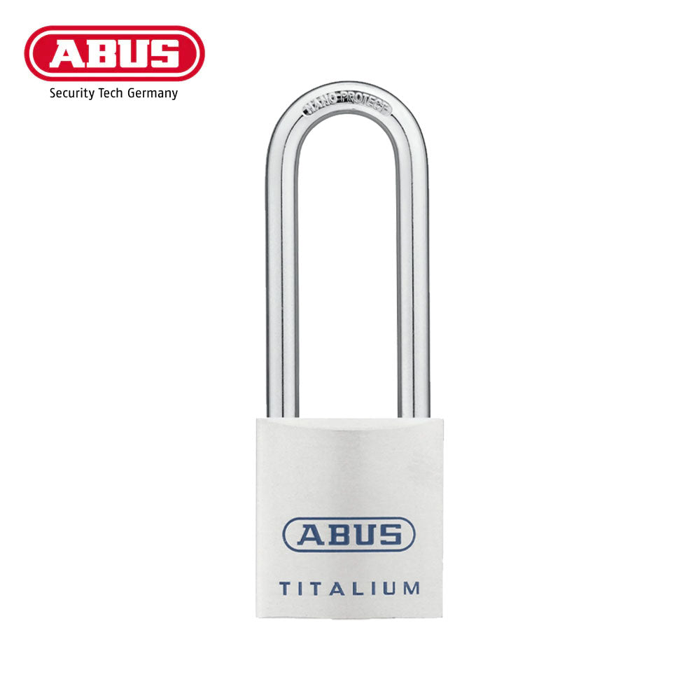 ABUS - 80TI/40HB63 - Extreme Corrosion Resistant Titalium Padlock with Optional Keying - 1-37/64 Inch Width