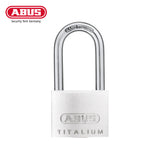 ABUS - 64TI/40HB40 - Extreme Corrosion Resistant Titalium Padlock with Optional Keying - 1-37/64 Inch Width