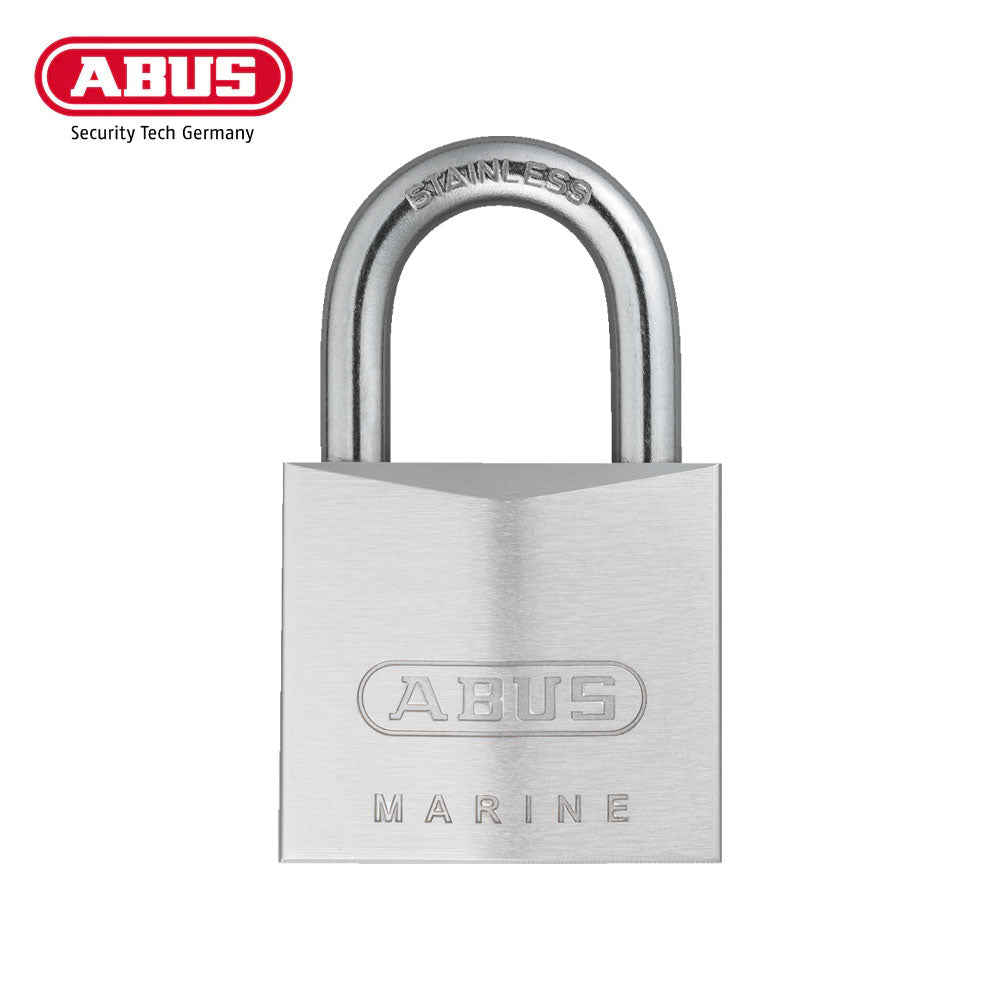 ABUS - 75IB/40 - Rustproof Marine Grade Weather Resistant Solid Brass Padlock with Optional Keying - 1-9/16 Inch Width