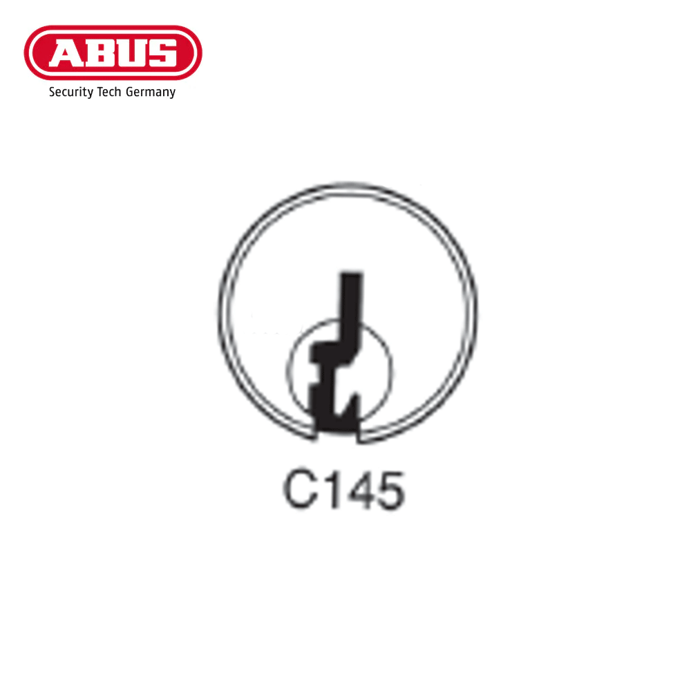 ABUS - 83/45 - Schlage Everest C145 Chrome Cylinder