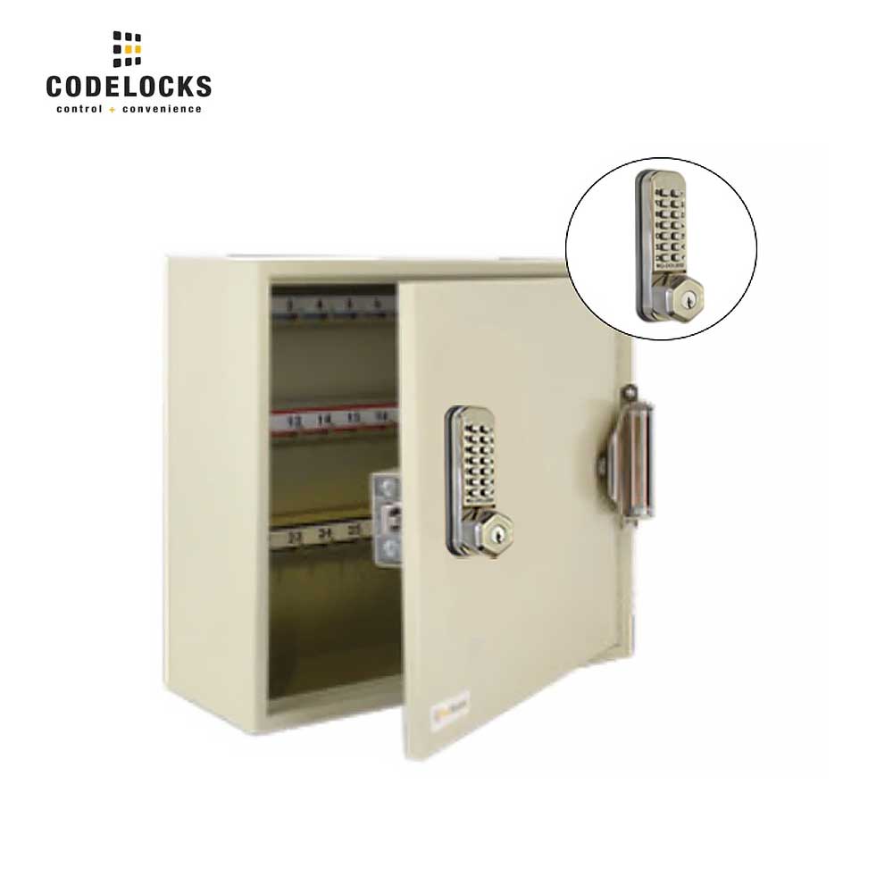 Codelocks Optional Hook Self-Closing Padlock Cabinet with CL255K SS Mechanical Lock