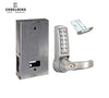 Codelocks CL4210 Brushed Steel, Electronic, Tubular Latchbolt Gate Box Kit