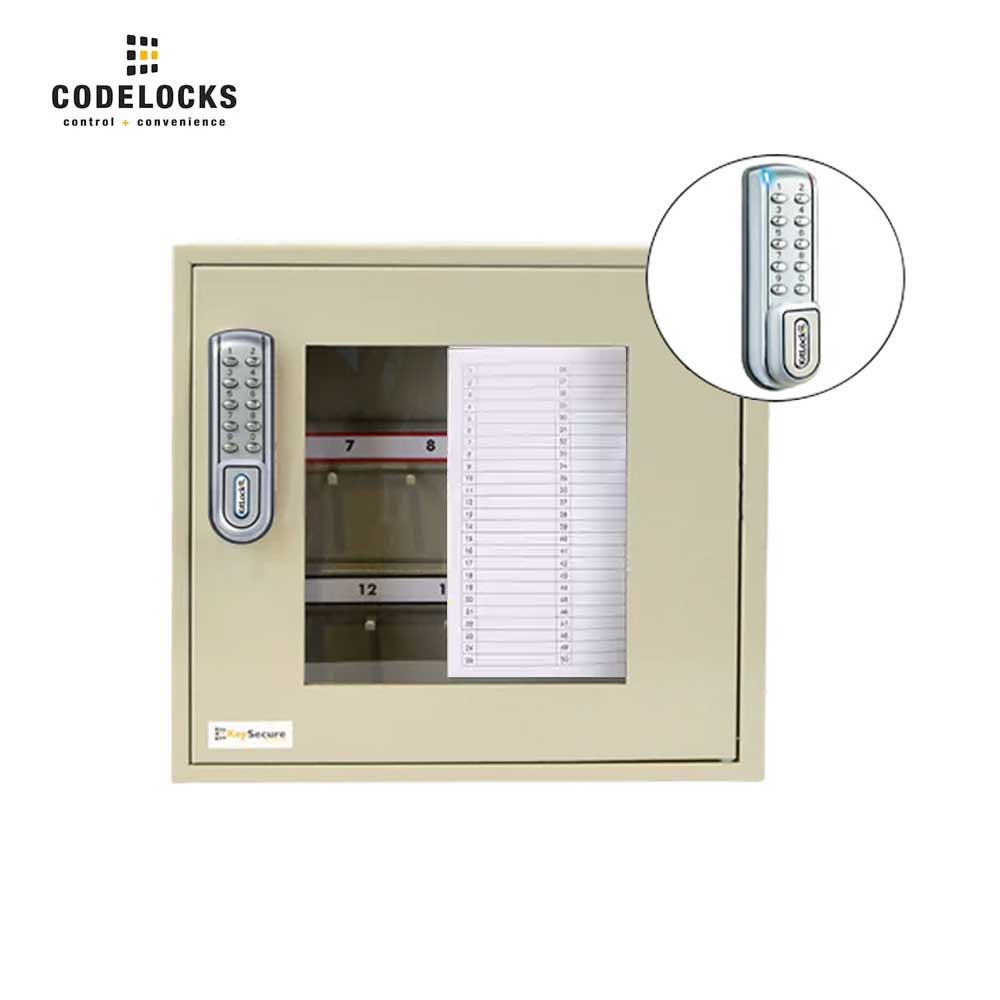 Codelocks Optional Hook Padlock View /Portable Cabinet with KL1200 SG Kitlock