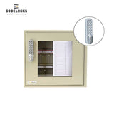 Codelocks Optional Hook Padlock View and Portable Cabinet with KL1000 SG Kitlock