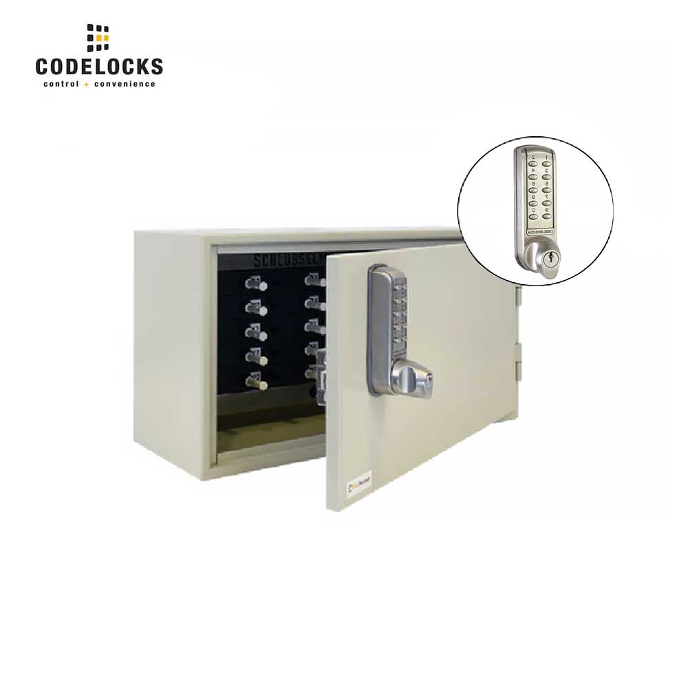 Codelocks Optional Hook Key Control Cabinet with CL2255 Series Electronic Lock