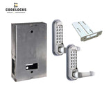 Codelocks CL515 Mechanical, Heavy Duty, Optional Finish, Back to Back, Tubular Latchbolt Gate Box Kit