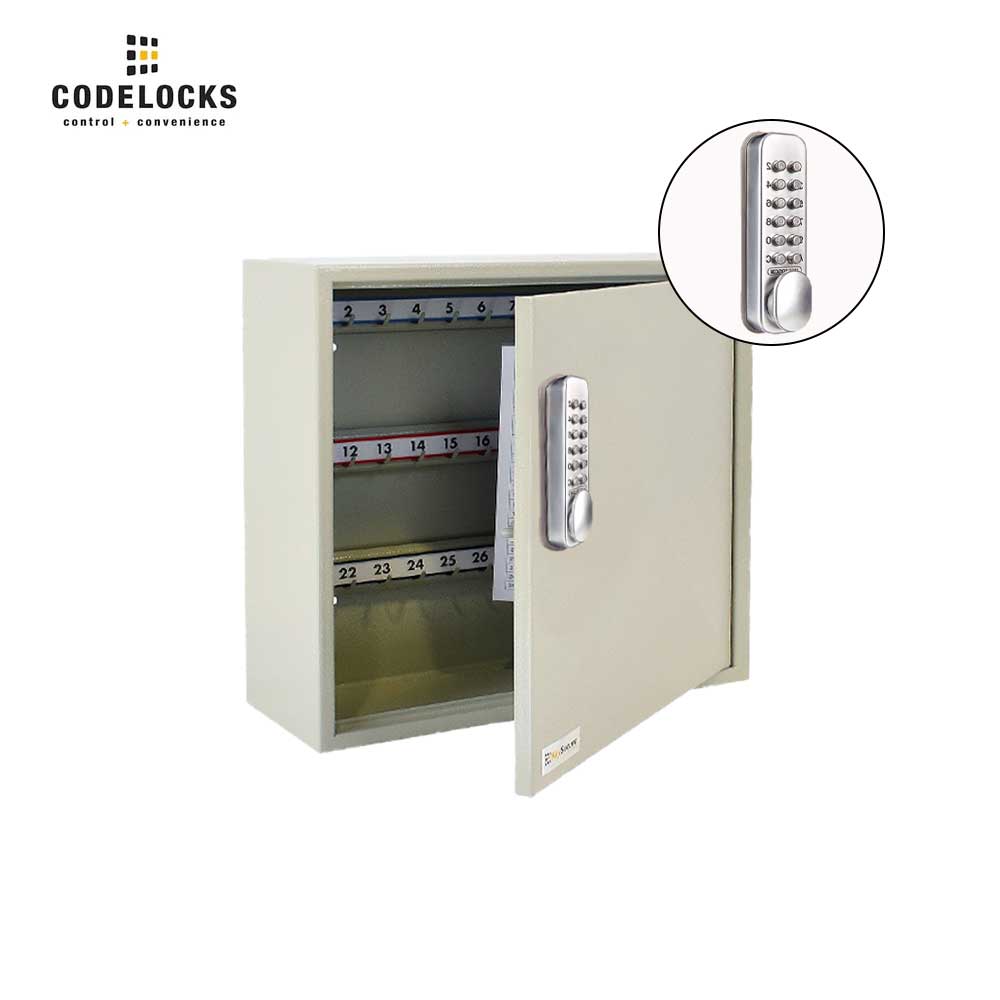 Codelocks Optional Hook Key Cabinet with CL160 SG Mechanical Lock