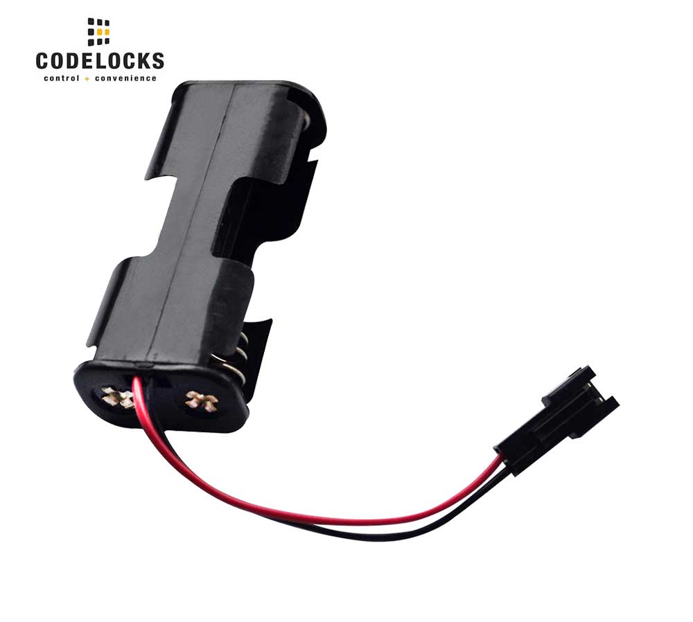 Codelocks Battery Holder for Optional Electronic Locks