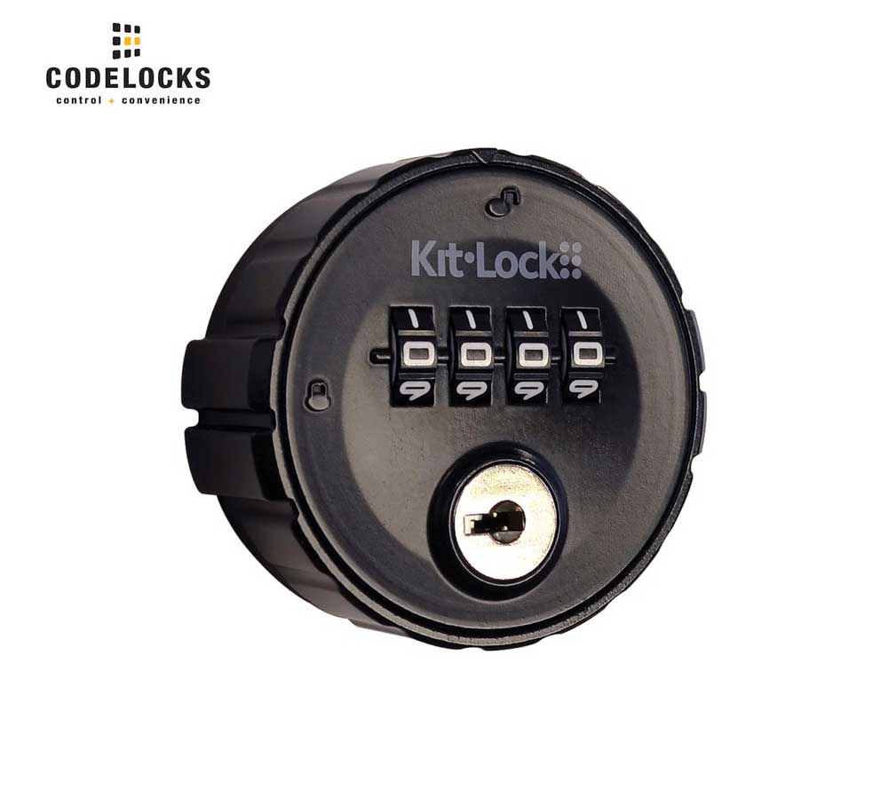 Codelocks KL10 Black Mechanical Combination KitLock