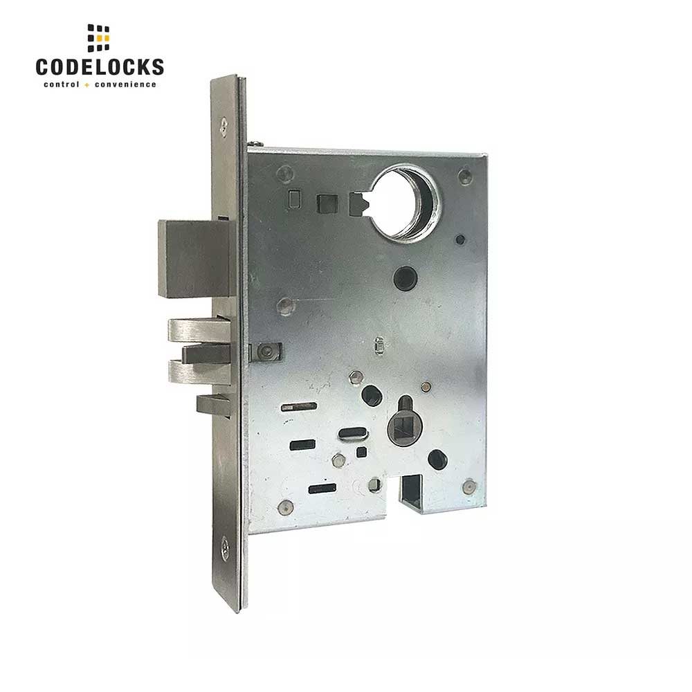 Codelocks PMLC  Mortise Lock with Automatic Deadbolt - Optional Fire Rated, Stainless Steel