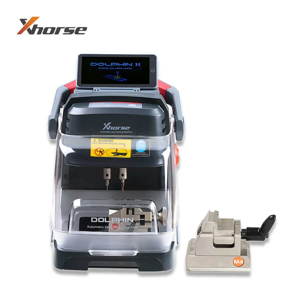 Xhorse XP-005L Dolphin II Key Cutting Machine and M4 JAW Clamp for House Keys