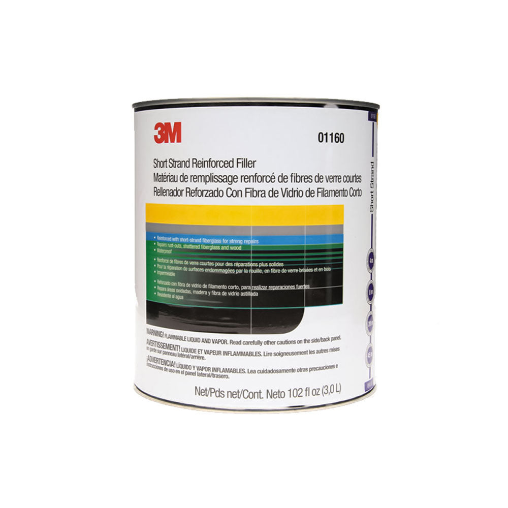 3M - 01160 - Short Strand Reinforced Filler - 1 Gallon