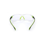 3M - 27182 - Solus 1000-Series Safety Glasses S1201SGAF - Clear Scotchgard Anti-Fog Lens - Green/Black