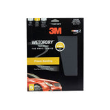 3M - 32038 - Wetordry Sandpaper - 400 Grit - 9" x 11" - 5 Sheet Per Pack