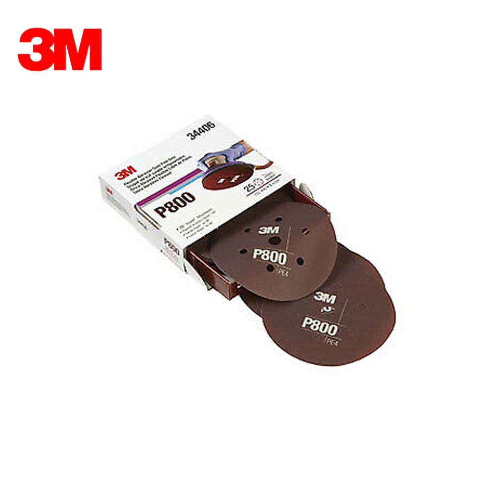 3M - 34406 - Hookit Flexible Abrasive Disc 270J - 6" - Dust Free - P800