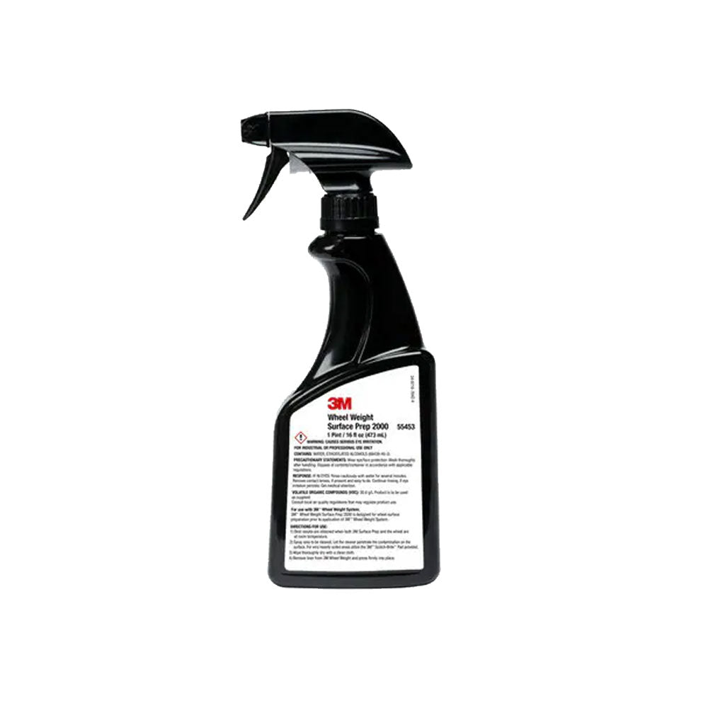 3M - 55453 - Wheel Weight Surface Prep 2000 - 16 Oz Spray Bottle