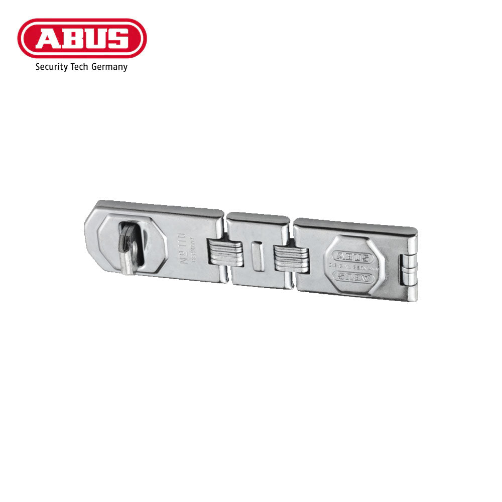 ABUS - 110/195 - 110/230 - Corrosion-proof Steel Hasp for Boxes or Cabinets with Optional Sizing