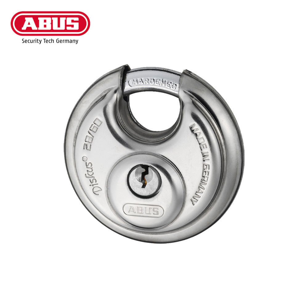 ABUS - 28/60 - Tamper-Proof Stainless Steel Padlock with Optional Keying - 2-3/8 Inch Width